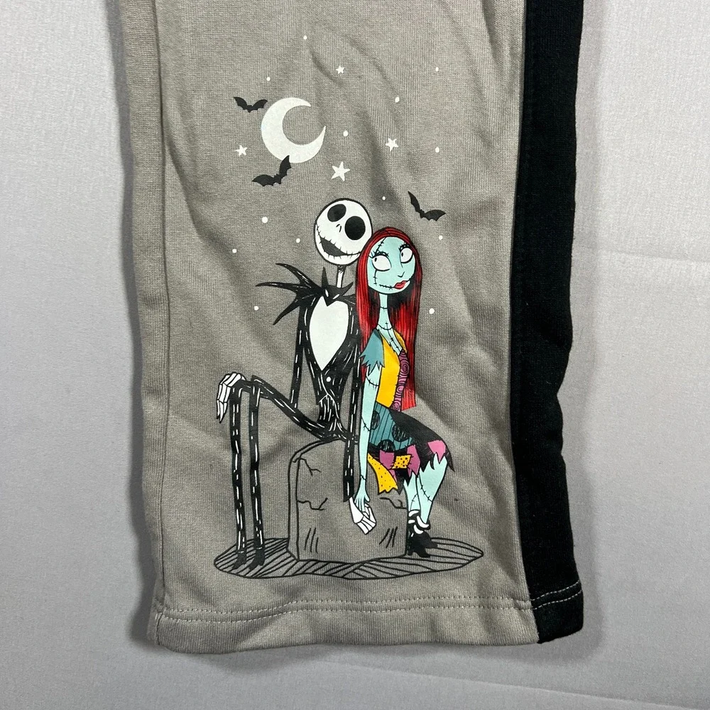 Disney Nightmare Before Christmas Outfit Set Kids S Gray Fleece Lined Straight